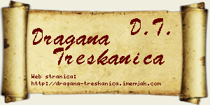 Dragana Treskanica vizit kartica
